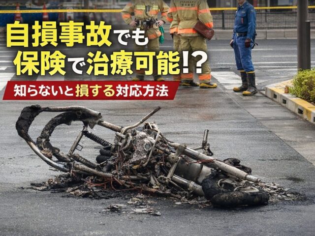 自損事故でも保険で治療できる？自転車事故・子ども同乗時も解説｜堺市美原区かりの鍼灸整骨院